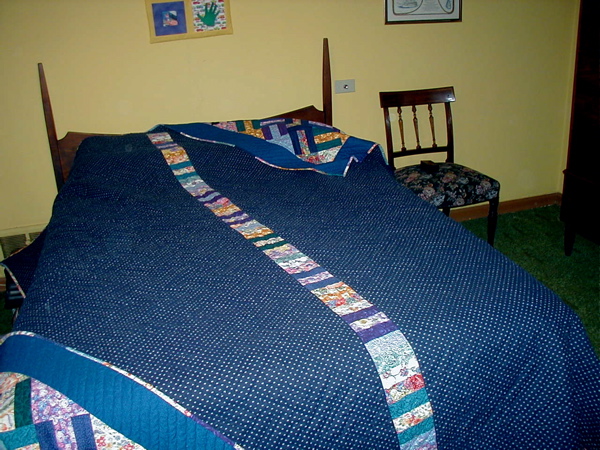 judy\'s quilt back