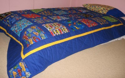 air bed quilt