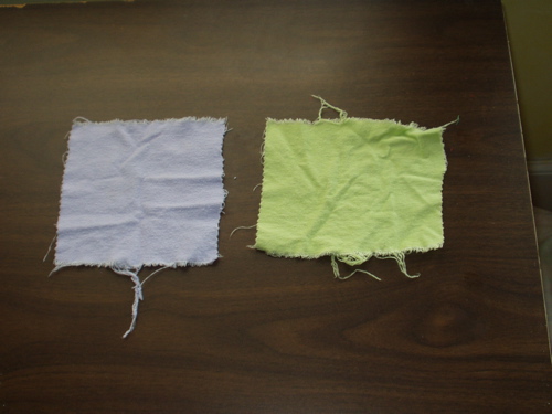 frayed cloth diaper wipes