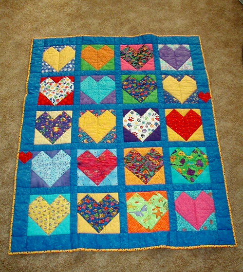 Villages quilt 2