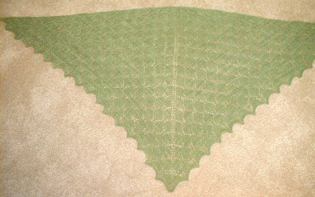 Leaf Lace Shawl