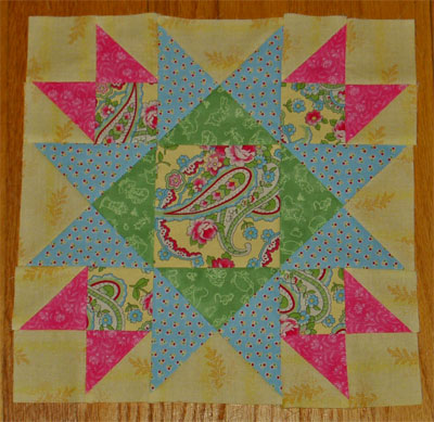 One Union Square quilt block