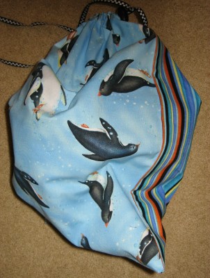 penguin bag