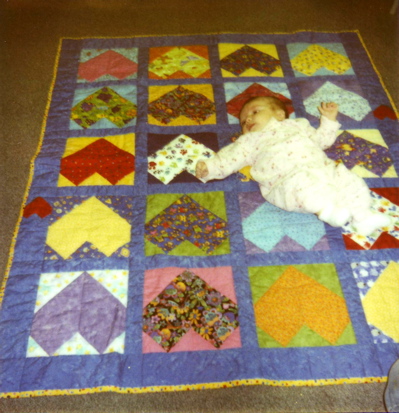 Villages quilt 1