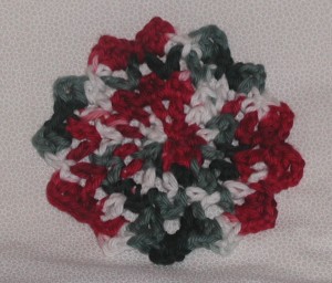 Crochet snowflake